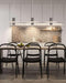 OKELI Modern Pendant Light Kitchen Island Black Dimmable LED - okeli lights