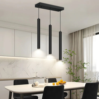 Modern Pendant Light LED Square 3-Light Dimmable 30W 2300LM 4000K - okeli lights