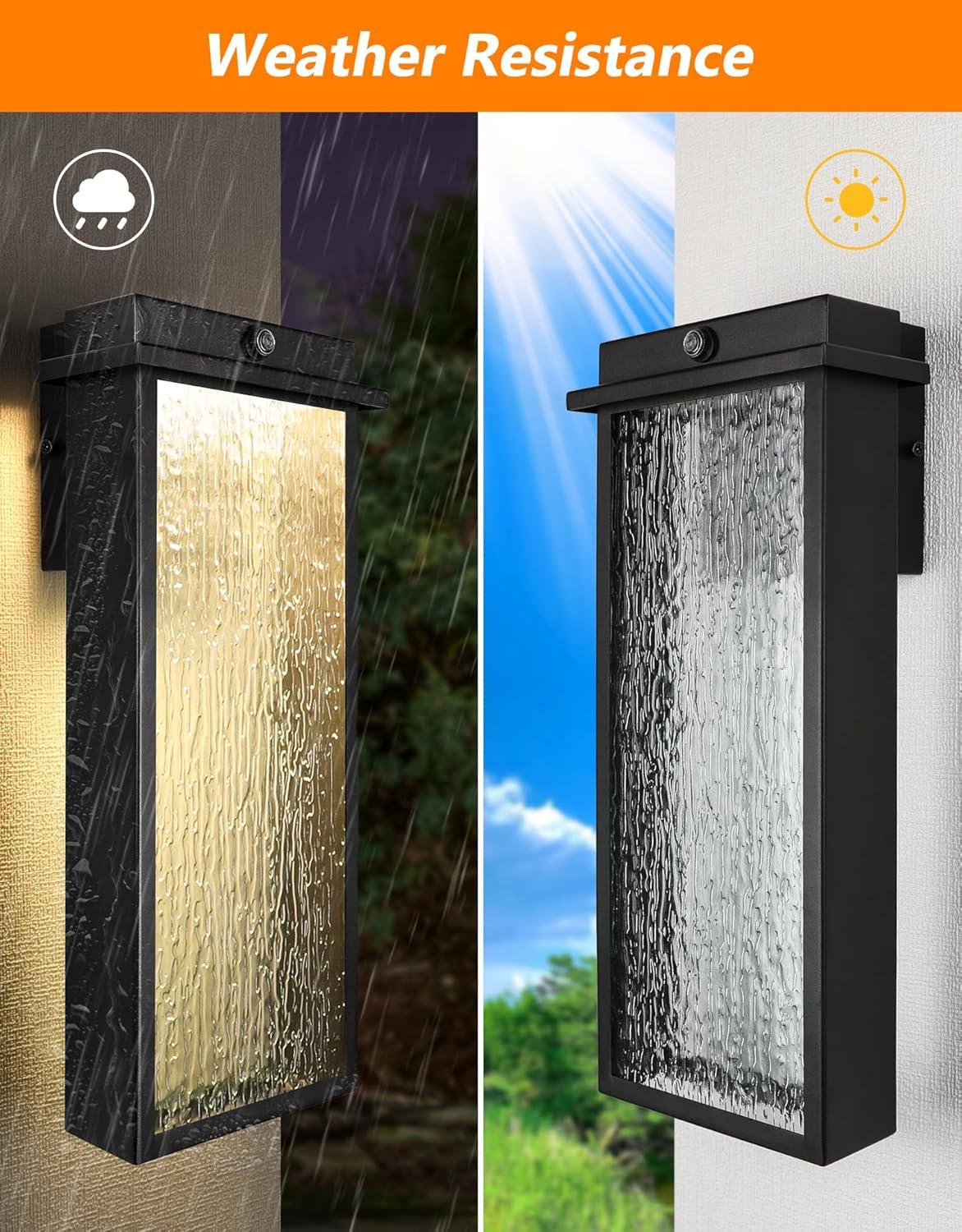 Outdoor Light Fixture Wall Light, Dusk to Dawn Outdoor Lighting Anti-Rust Wall Lantern Outside Wall Sconce - okeli lights