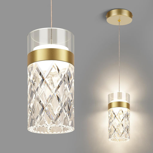 OKELI Modern LED Mini Island Lights Gold Dimmable Pendant Lighting - okeli lights