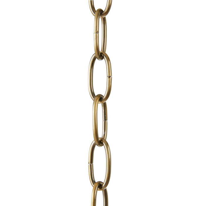 9-light Chandelier Round Tiered with Textured Glass Shades