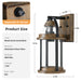 Rustic Farmhouse Wall Lanterns Dusk to Dawn Outdoor Wall Lights Waterproof Lighting Fixtures - okeli lights