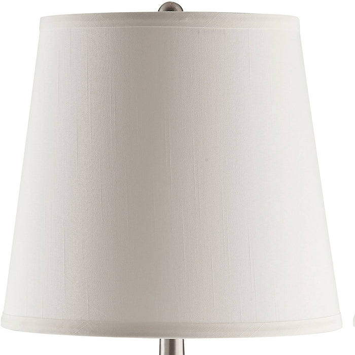Droplet Silver Empire Shade Urn Table Lamp 2Pack - okeli lights