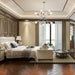 Modern Classic Sputnik Chandelier Lighting 10 Lights with Adjustable Arms Chrome Pendant Lighting - okeli lights