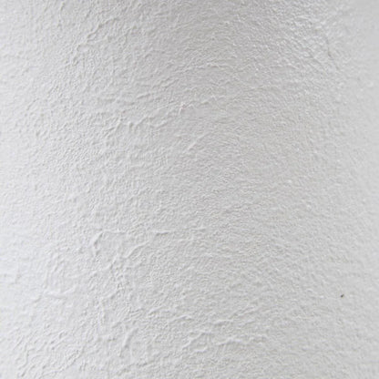 Textured Ceramic Table Lamp with Fluted Fabric Shade White - okeli lights