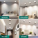 Cuboidal LED ceiling downlight for modern interiors
