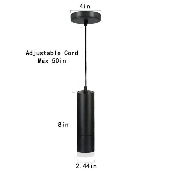 OKELI Pendant Lights Kitchen Island Modern Black Pendent Light Fixture 3-Pack - okeli lights